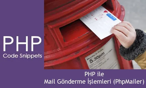 PHP ile Mail Gönderme İşlemleri